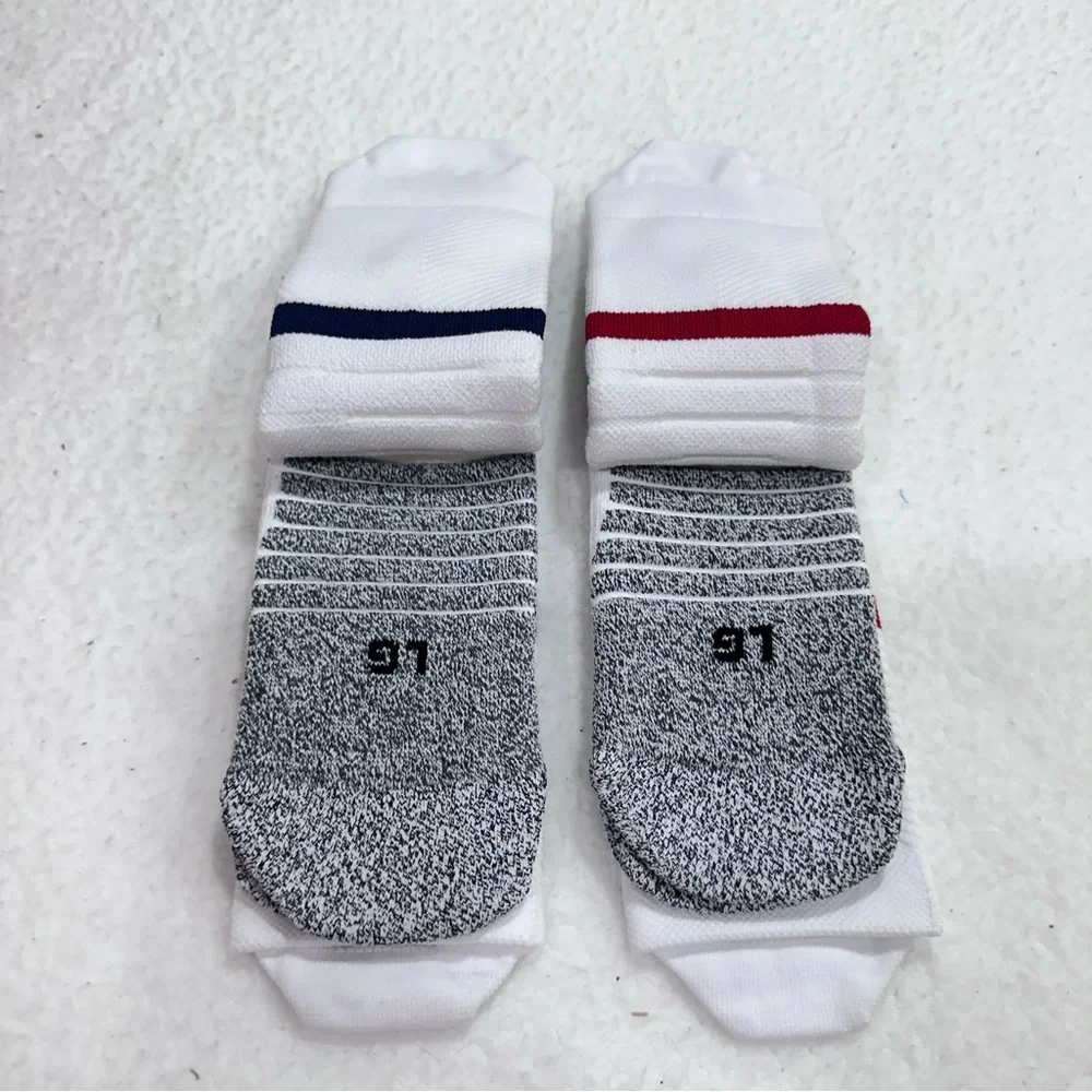 Men’s white Adizero Adidas Socks